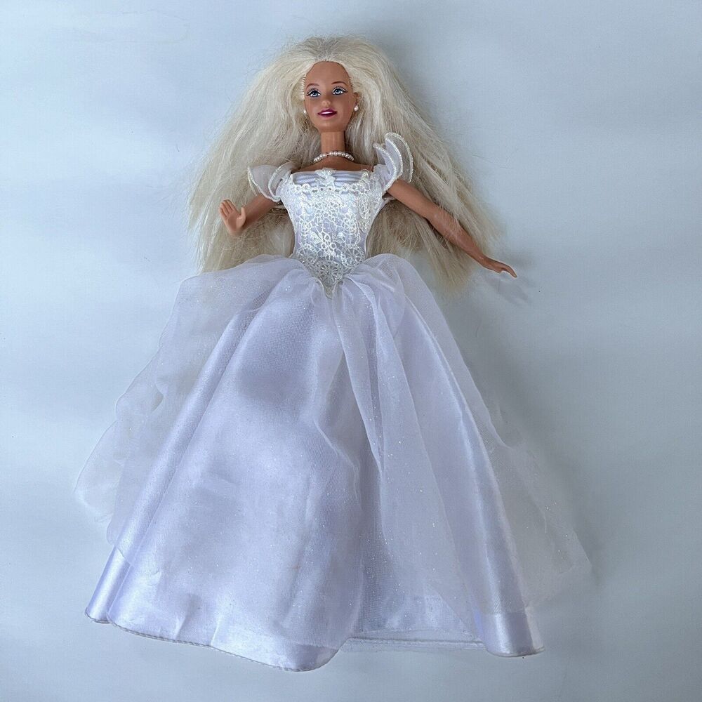 Mattel Princess Bride Barbie 2000 Musical Chimes Works!